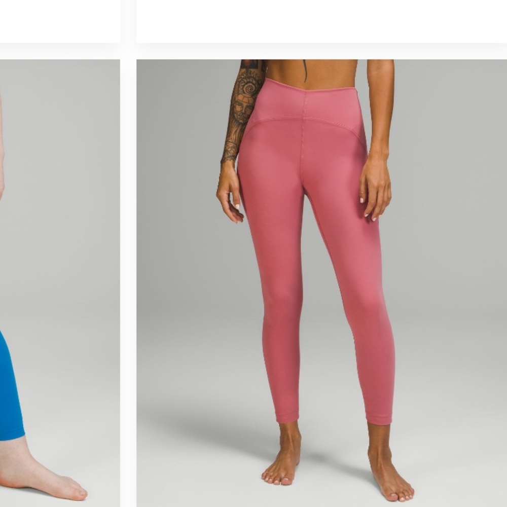 Lululemon Instill high rise tight 25”. Size 6. New, no tags